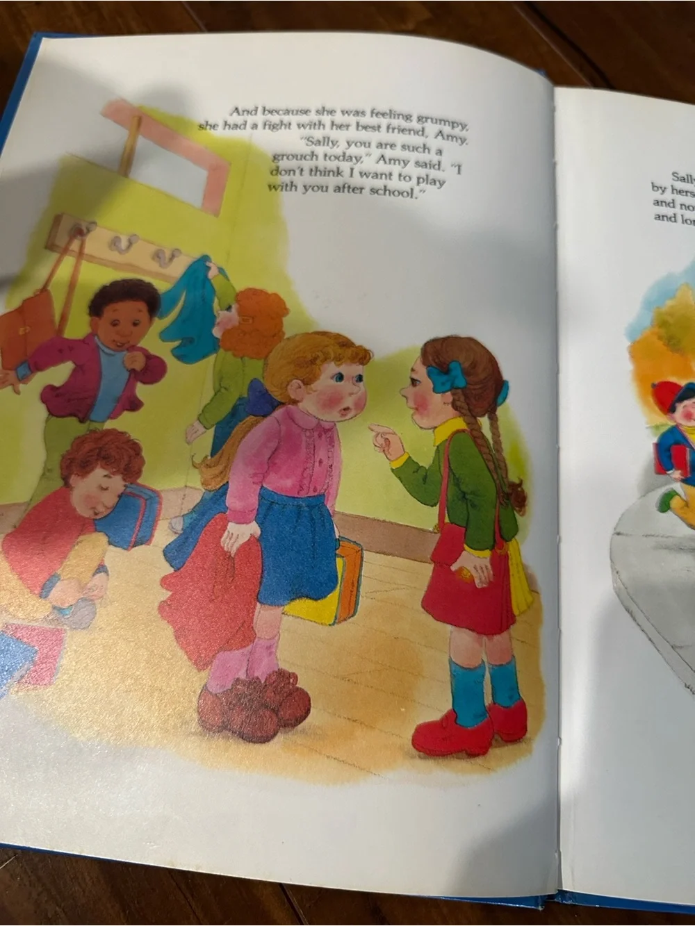 Vintage 1980s Care Bears HC Book Lot 2 Books